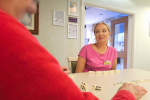 activities team in care home domino